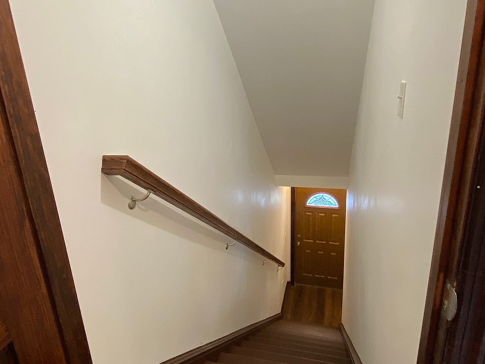 stairway to front door