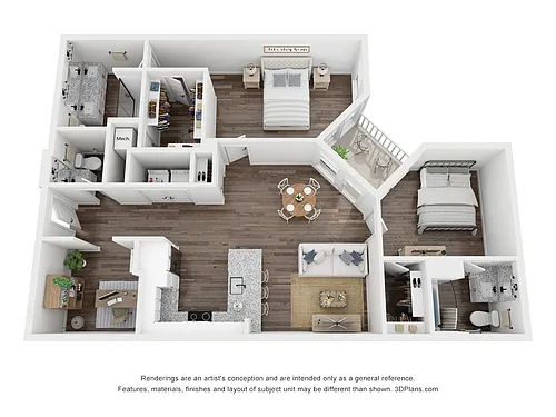 Floor plan Nassau Deluxe