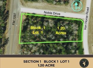 109 Noble Dr LOT 1, New Waverly, TX 77358
