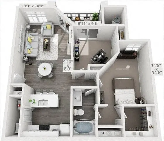 Floor plan Cardinal