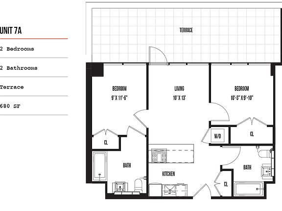 2nd image of 504 Myrtle Ave APT 6A