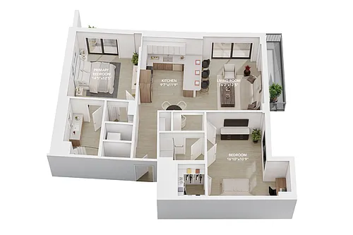 Floor plan B7