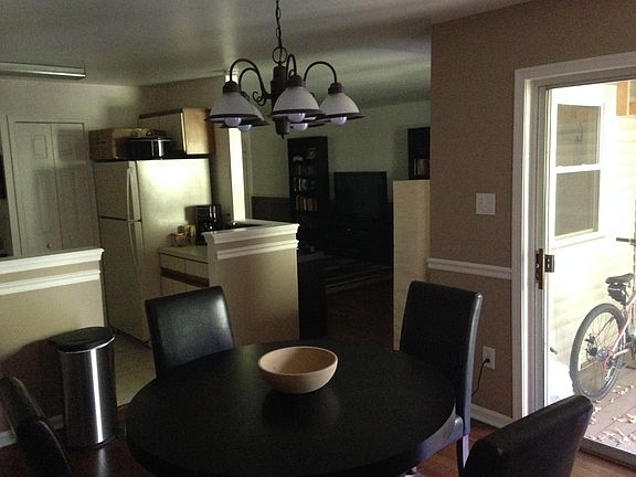 Looking into living room from dining room