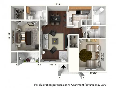 Floor plan B1 Plan*