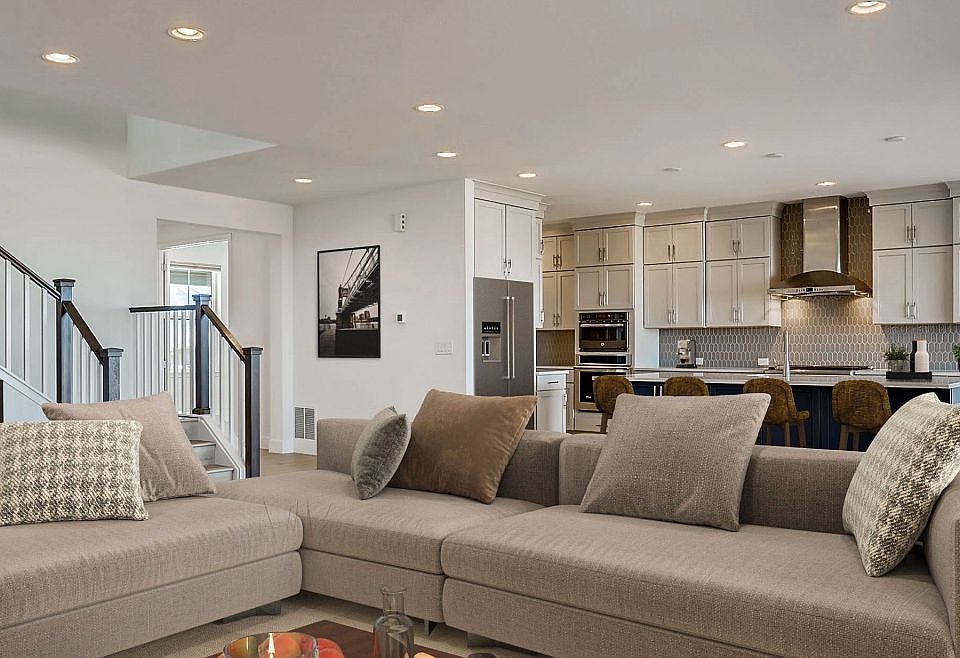 Shadowbrook Great Room Kitchen - Virtually Stage