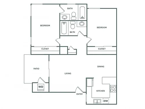 Floor plan B2GR - Sophisticated