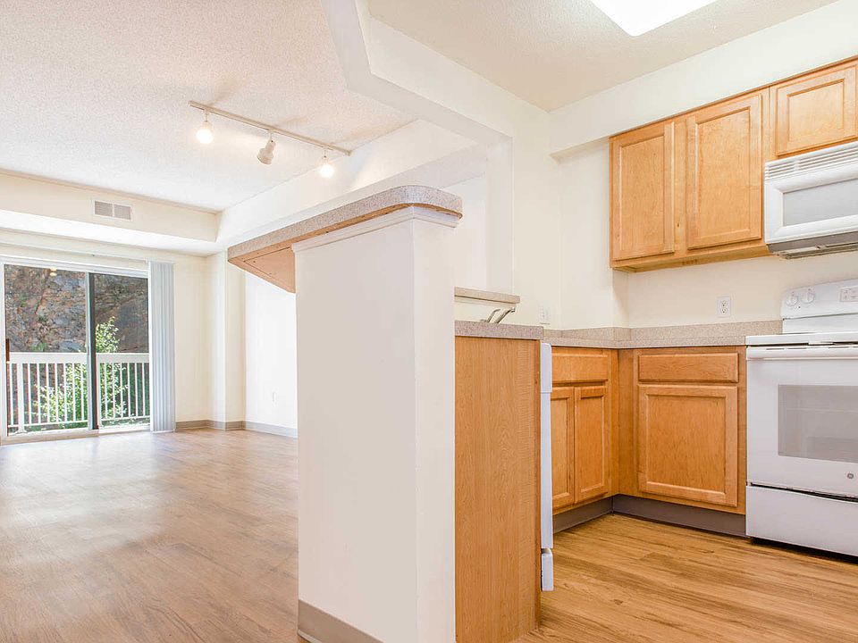 Kitchen and Living Room with Balcony