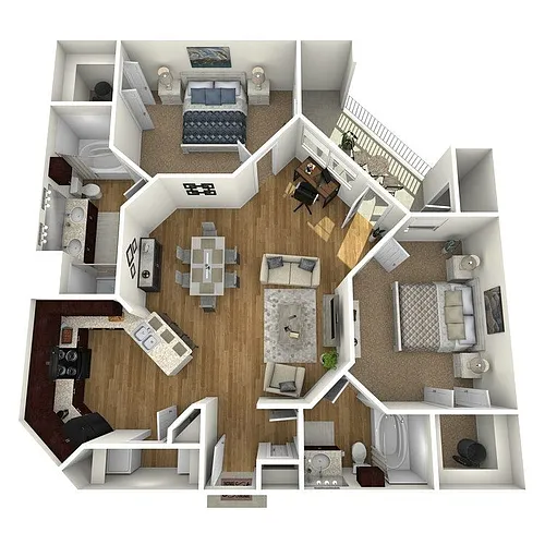 Floor plan B2B