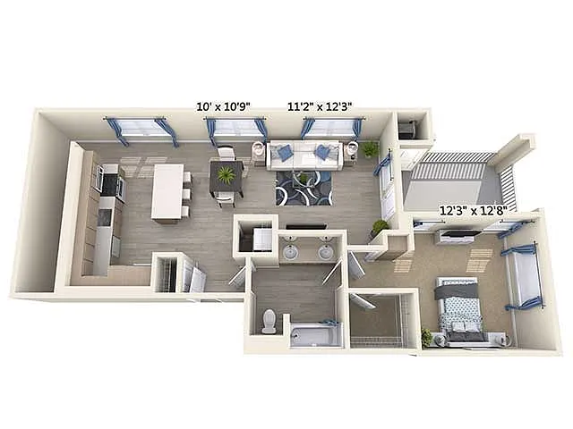 Floor plan A7-988sq