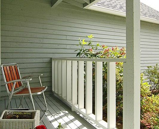 Sip a cool drink from the front porch.