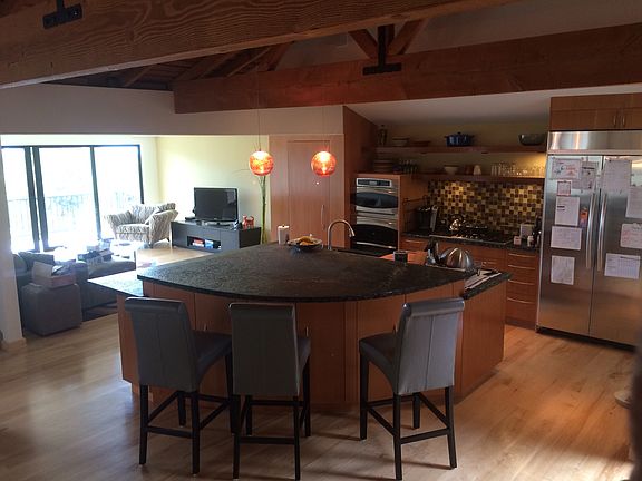 Open kitchen & living room