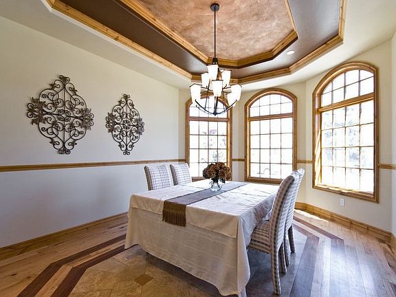 Formal Dining Room with Hickory Flooring