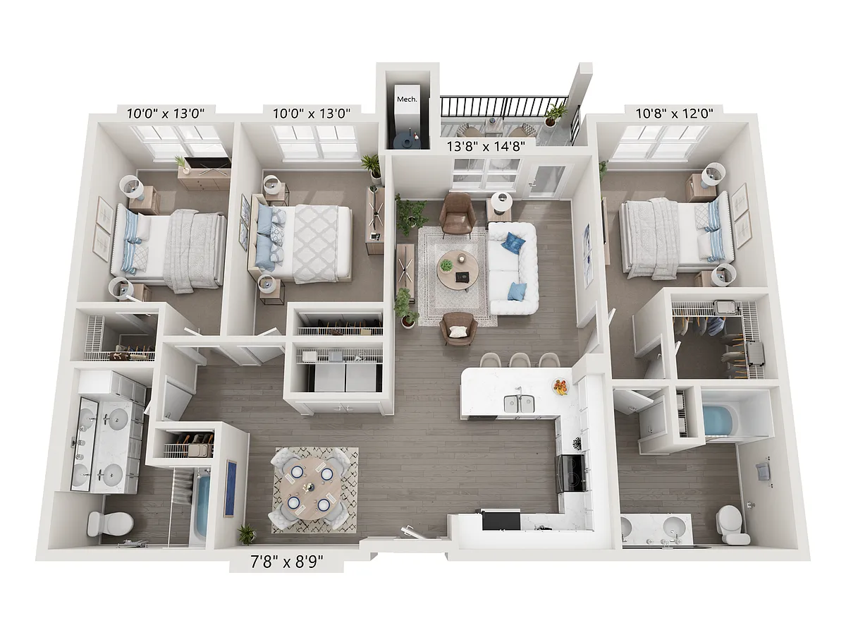 Floor plan C46-H