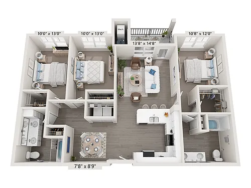 Floor plan C46-H