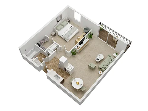 Floor plan The Allen