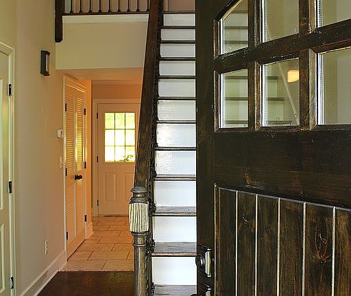 Sophisticated front entry