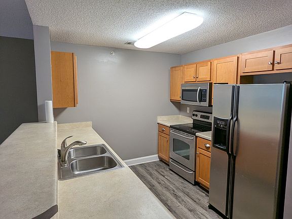 Kitchen with stainless appliances