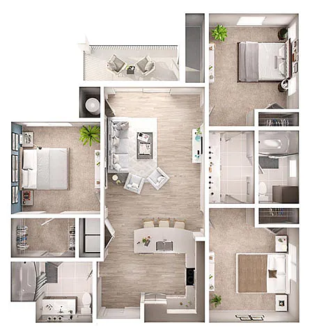 Floor plan C1