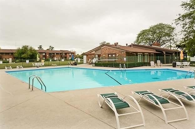 Association pool for all residents. The condo building is be