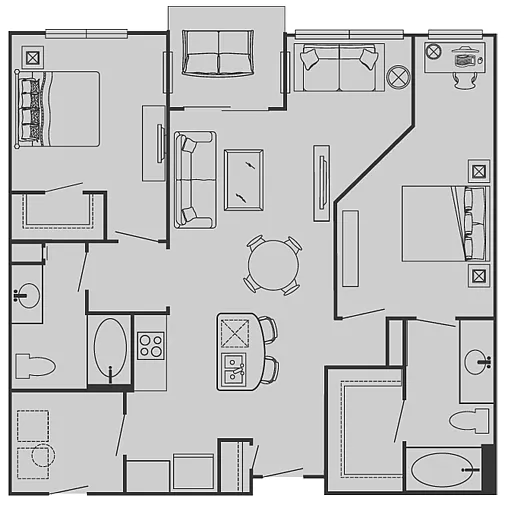 Floor plan B3