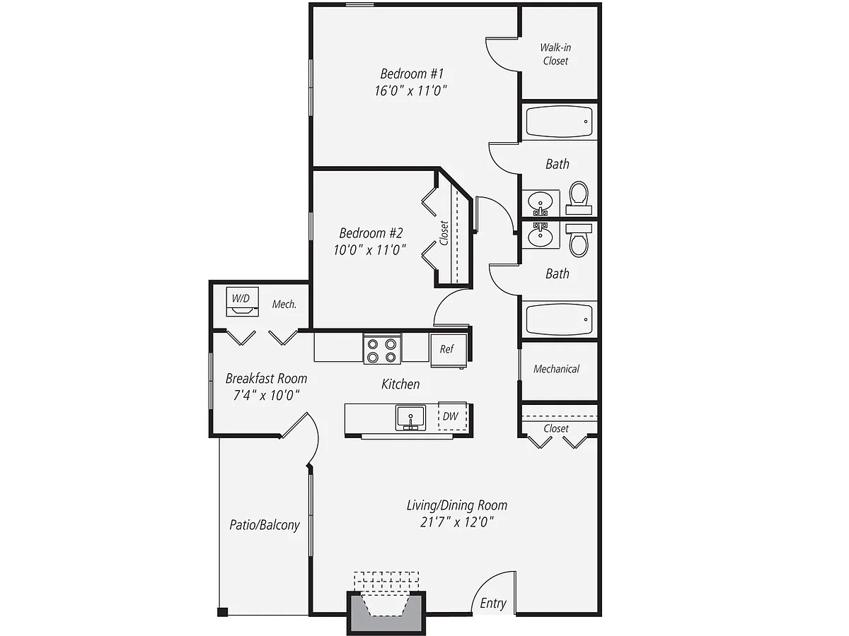 Floor plan B1
