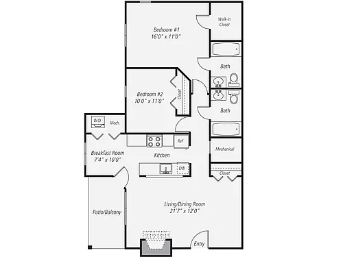 Floor plan B1