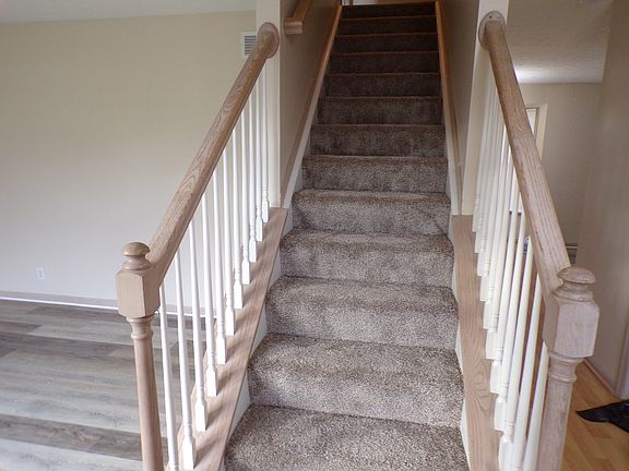 stairs with new carpet