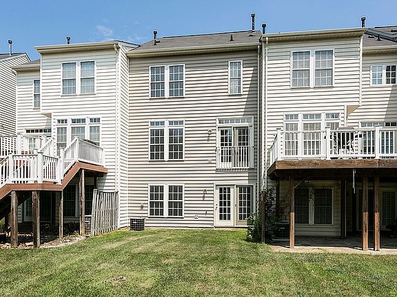 Rear view of property