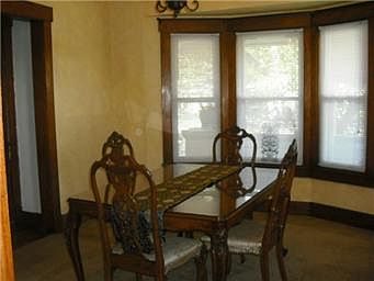 Dining Room with Bay Window