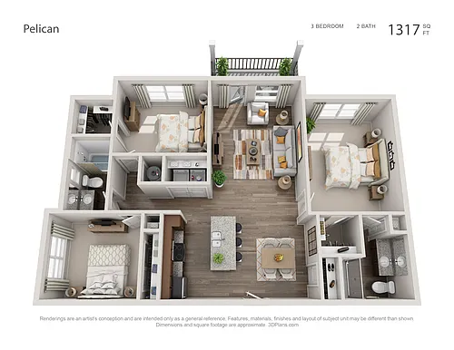 Floor plan Pelican