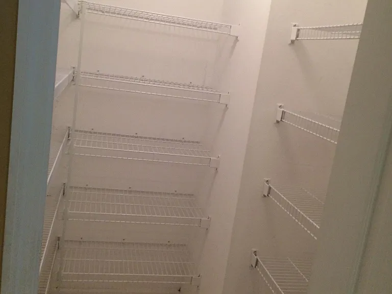 Large walk-in pantry in kitchen; lots of storage space