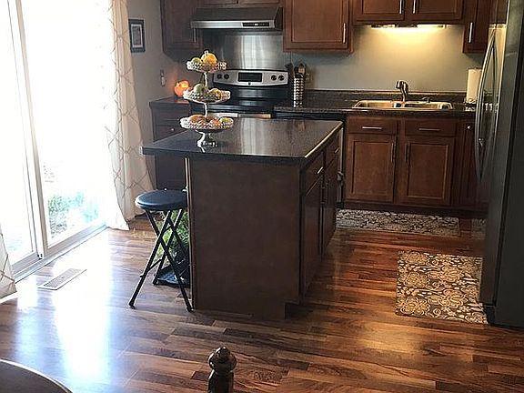 New cabinets and appliances