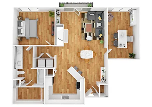 Floor plan A7 | Renovated