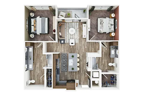 Floor plan B9 ANSI