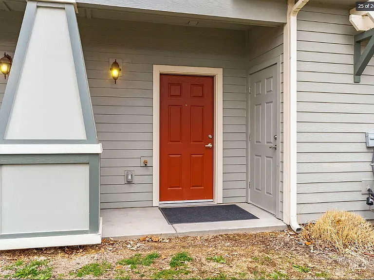 Back Door with Storage and Green Space