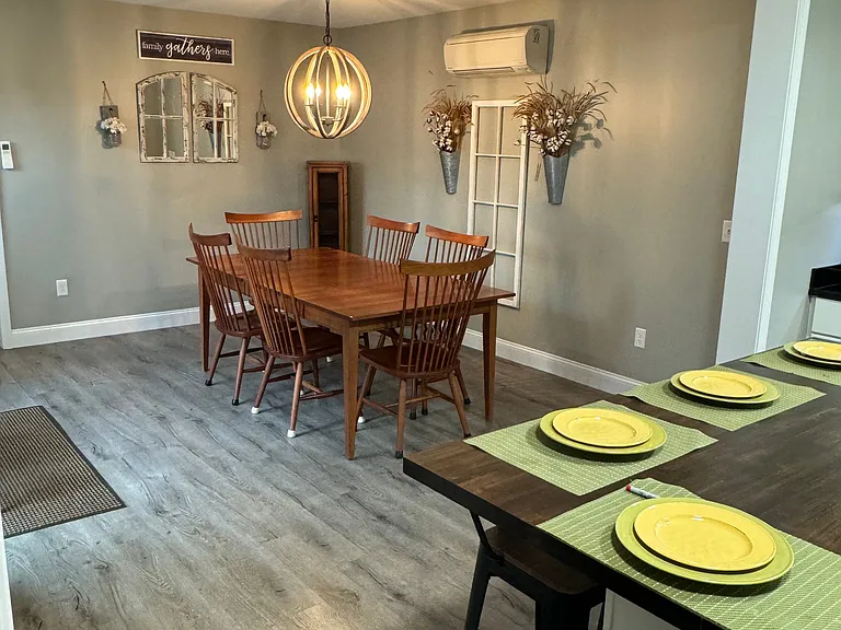 View into Dining Room from Living Room