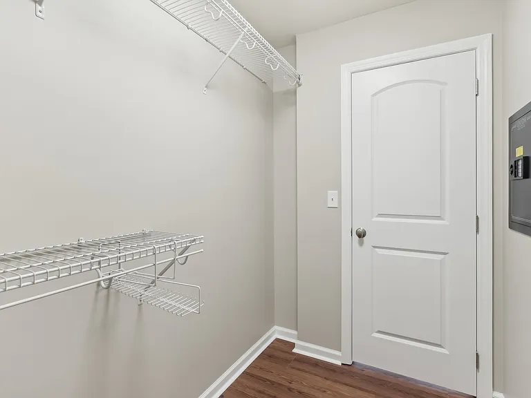 Master Bedroom - Walk In Closet with Wall Safe
