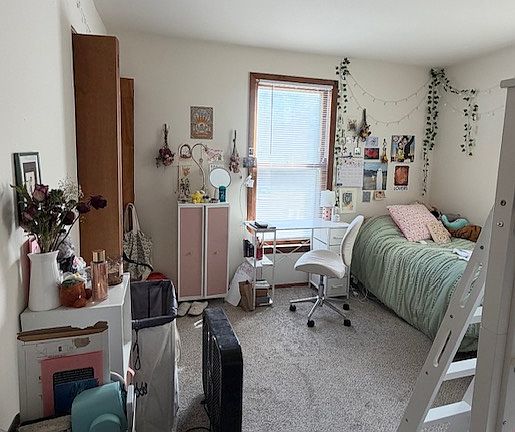 Large bedroom can even fit two beds if you want a room mate!