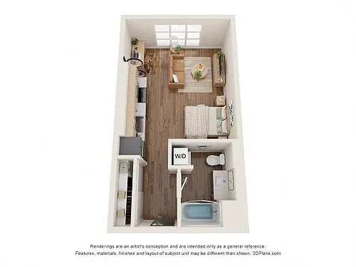 Floor plan Studio - A1