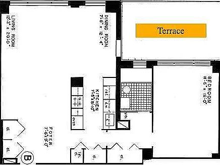 1st image of 245 E 19th St APT 20B