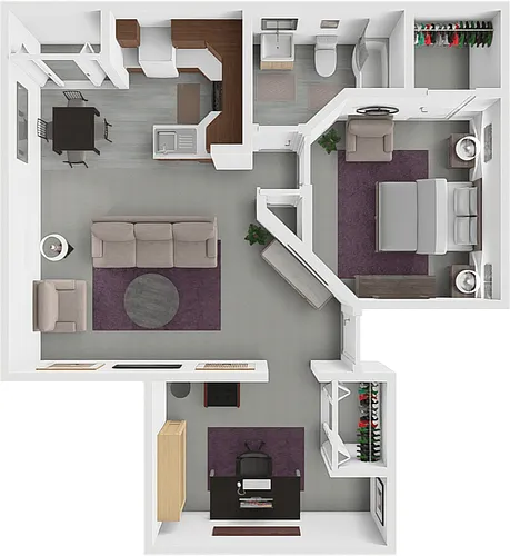 Floor plan Hideaway I