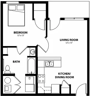 Floor plan A2