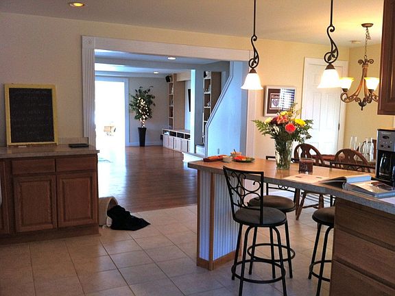 View from entrance of home