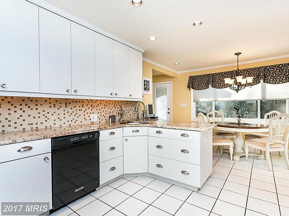 large, updated eat-in kitchen