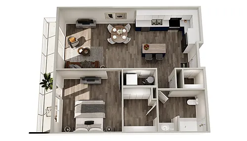 Floor plan Type B