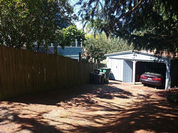 Driveway and Garage