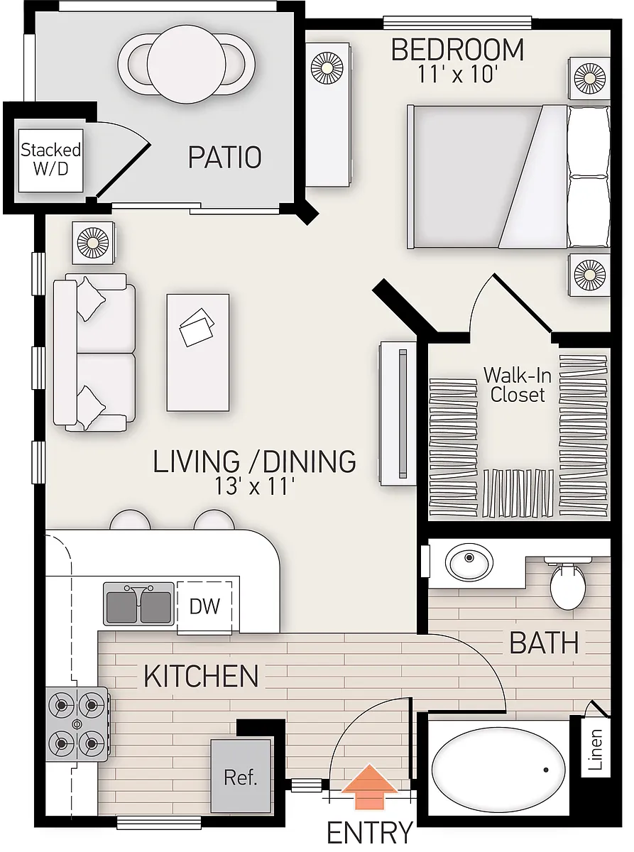 Floor plan Plan C
