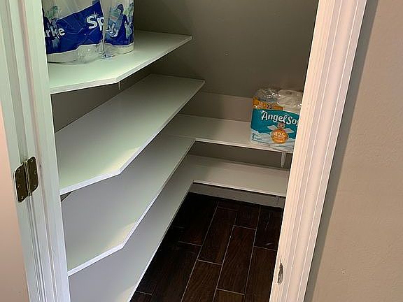 Under stairs storage