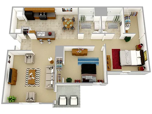 Floor plan Rosemont
