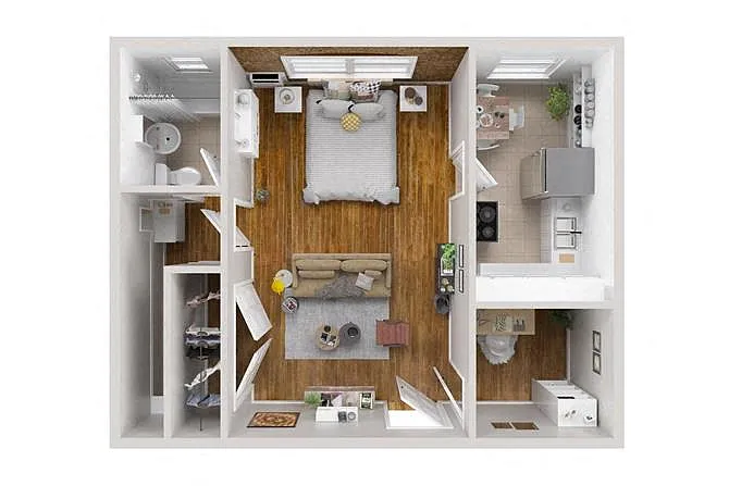 Floor plan Studio